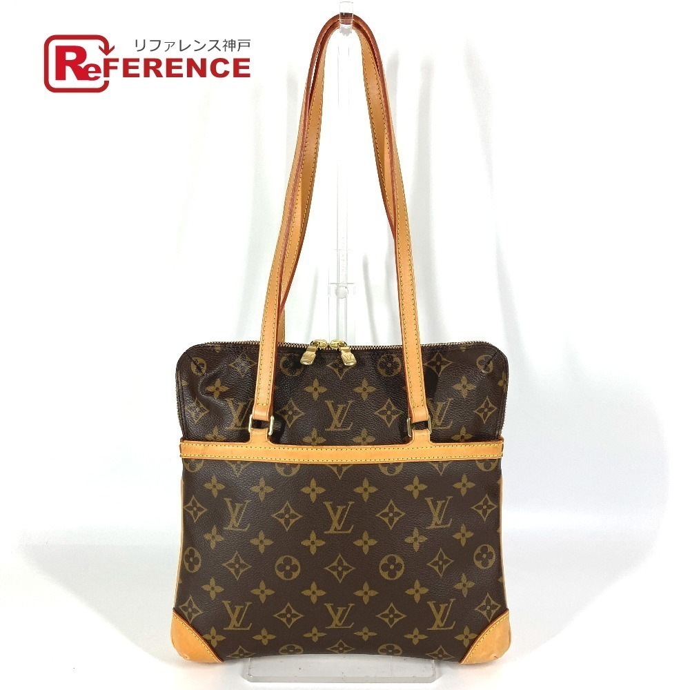 LOUIS VUITTON Monogram Coussin Tote Bag Shoulder Canvas Brown